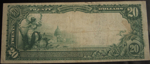 1902PB $20 National Bank Note - Second National Richmond, IN Bank# 1988