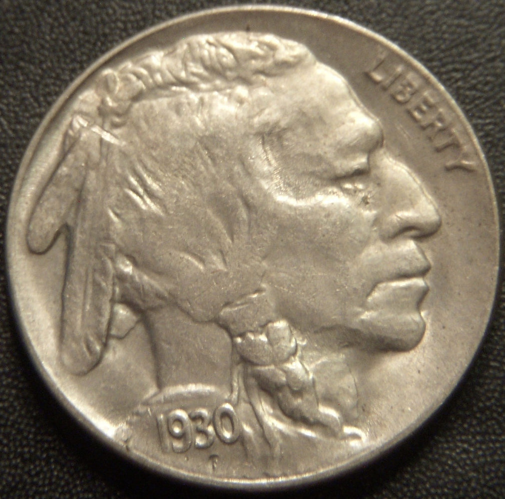1930-S Buffalo Nickel - EF/AU