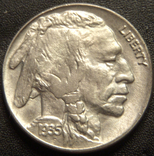 1935 Buffalo Nickel - AU