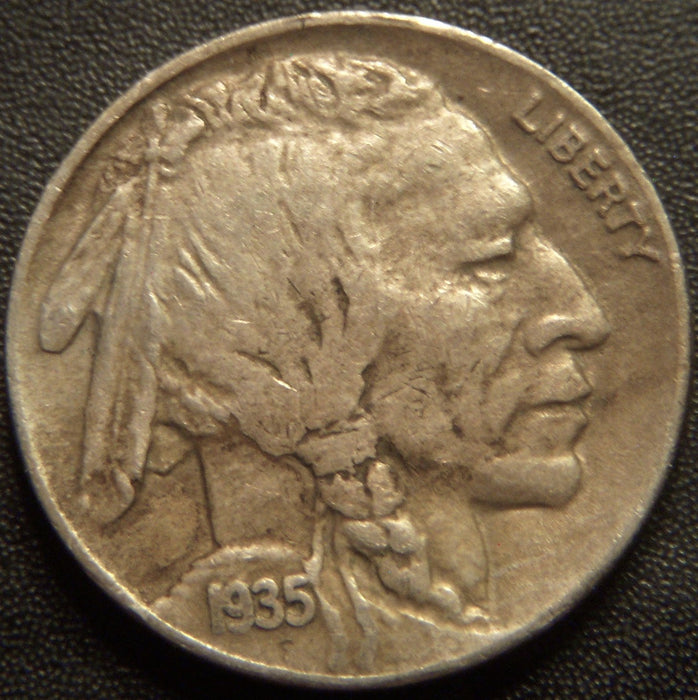 1935-D Buffalo Nickel - Extra Fine