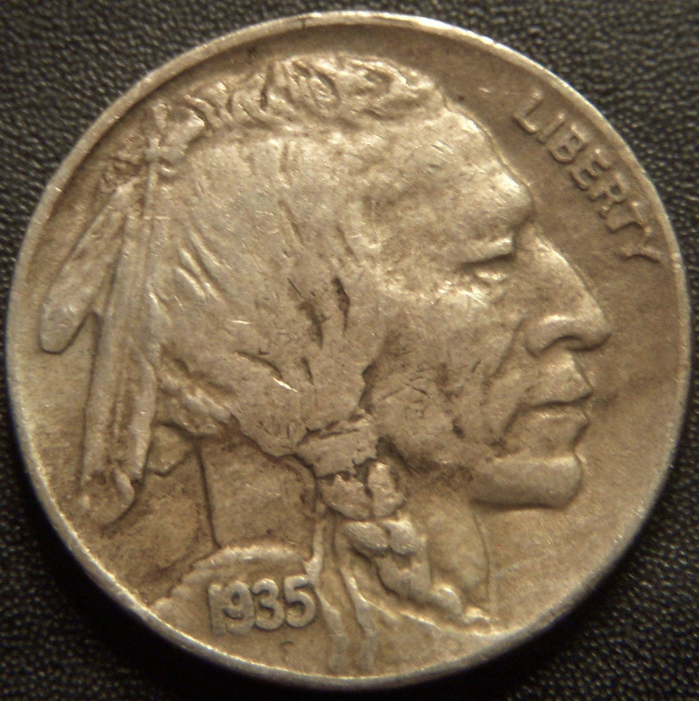 1935-D Buffalo Nickel - Extra Fine