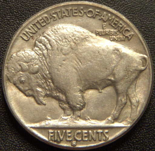 1935-S Buffalo Nickel - AU