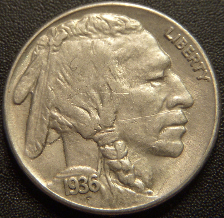 1936-S Buffalo Nickel - Extra Fine