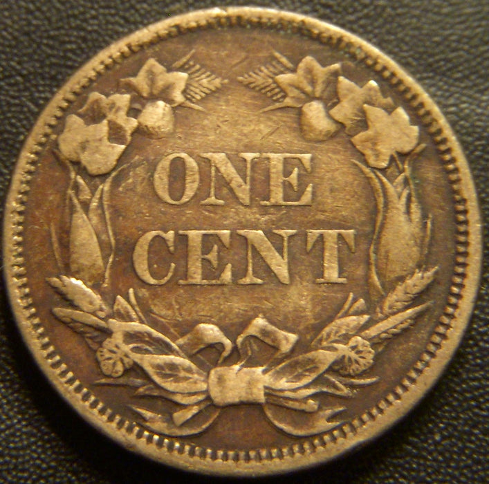 1858 Flying Eagle Cent - Large Letter Fine