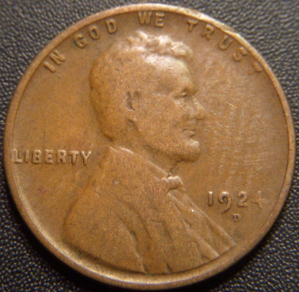 1924-D Lincoln Cent - Good
