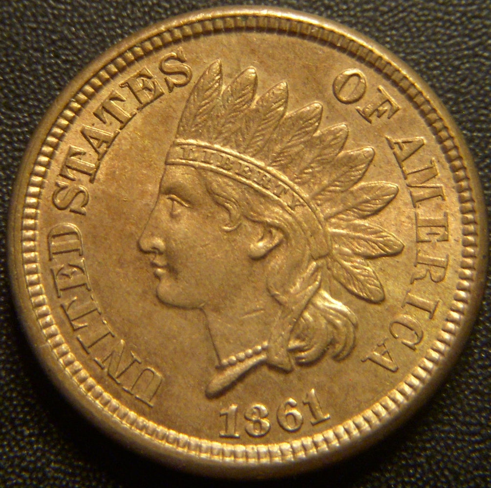 1861 Indian Head Cent - Uncirculated