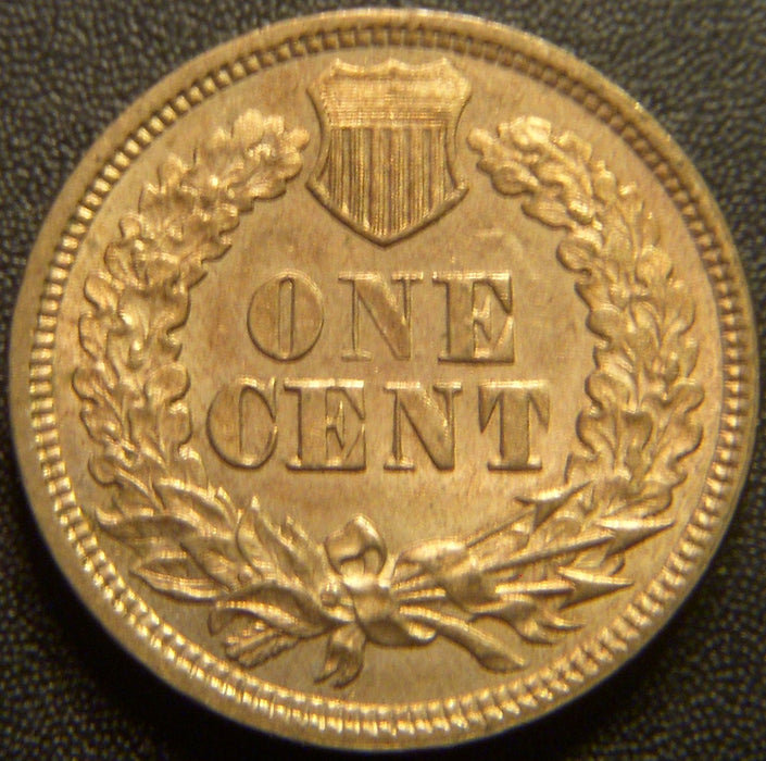 1862 Indian Head Cent - AU/Unc