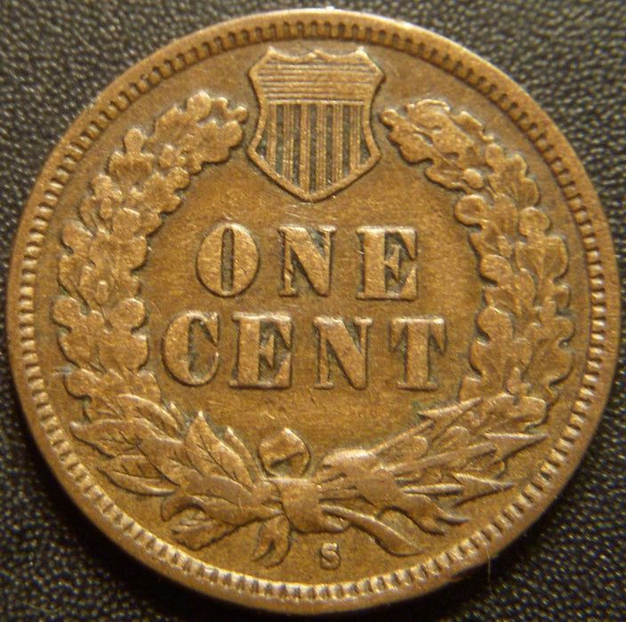 1909-S Indian Head Cent - Fine