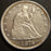 1876 Twenty Cent - AU