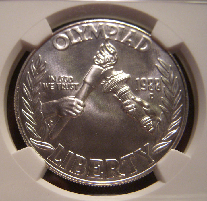 1988-D Olympic Uncirculated Silver Dollar - NGC MS 69