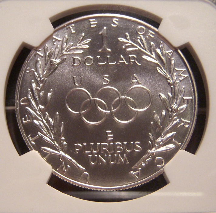 1988-D Olympic Uncirculated Silver Dollar - NGC MS 69