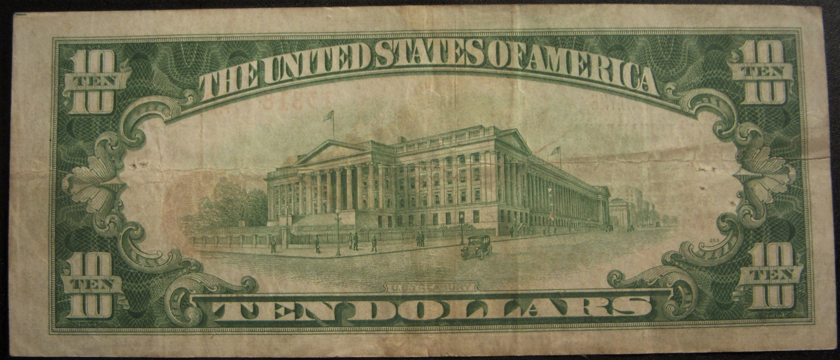 1929 $10 National Bank Note - Fort Wayne, IN Bank# 13818