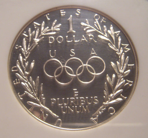 1988-S Olympic Proof Silver Dollar - NGC PF 69 Ultra Cameo