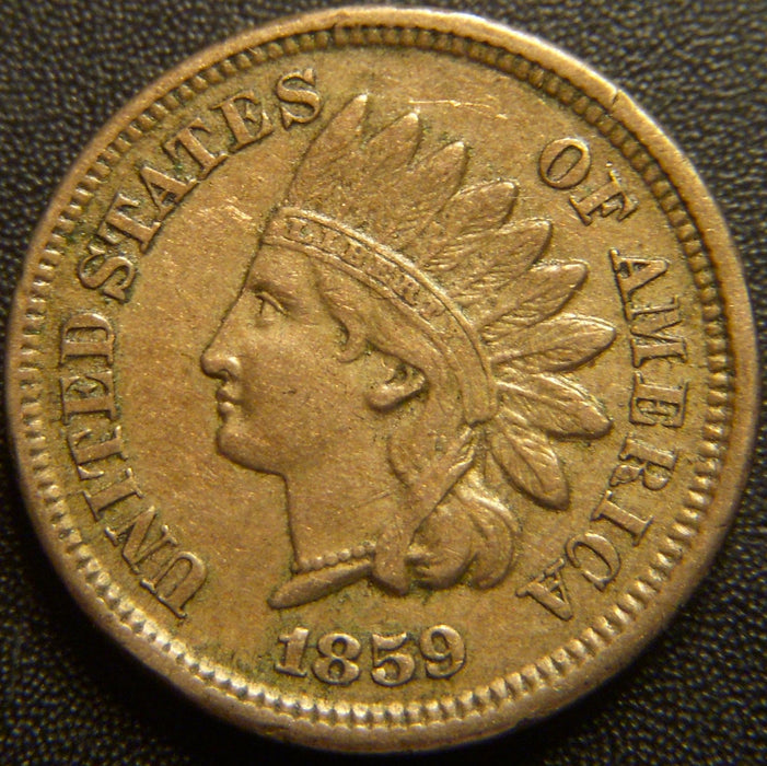 1859 Indian Head Cent - Extra Fine