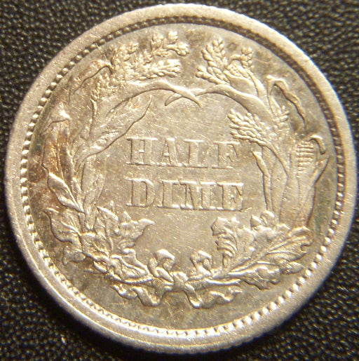1861 Seated Half Dime - Extra Fine