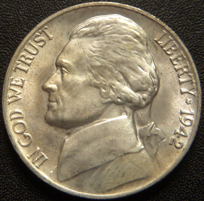 1942-P Jefferson Nickel - Uncirculated
