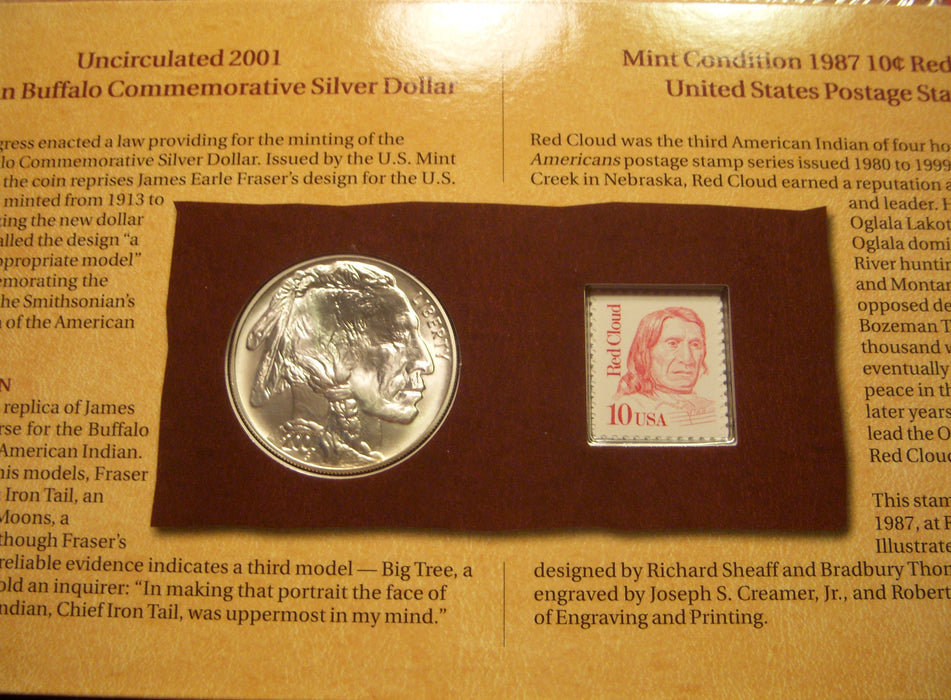 2001-D Buffalo Coin & Currency Set