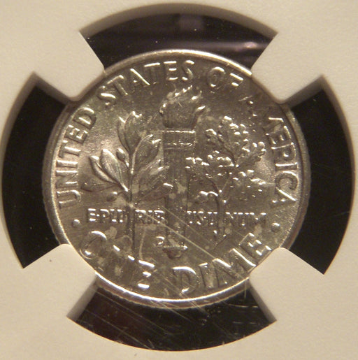 1955-D Roosevelt Dime - NGC MS 62