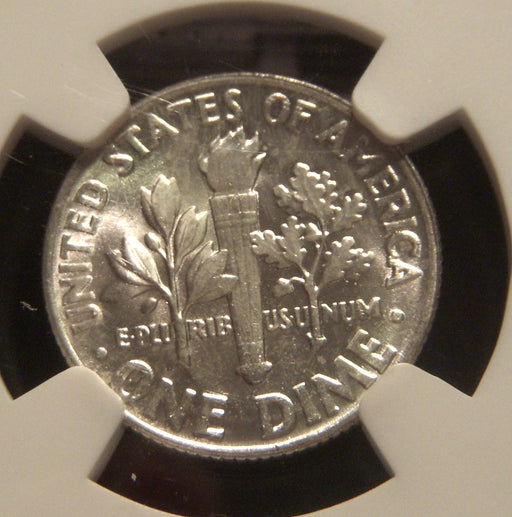 1963 Roosevelt Dime - NGC MS 64