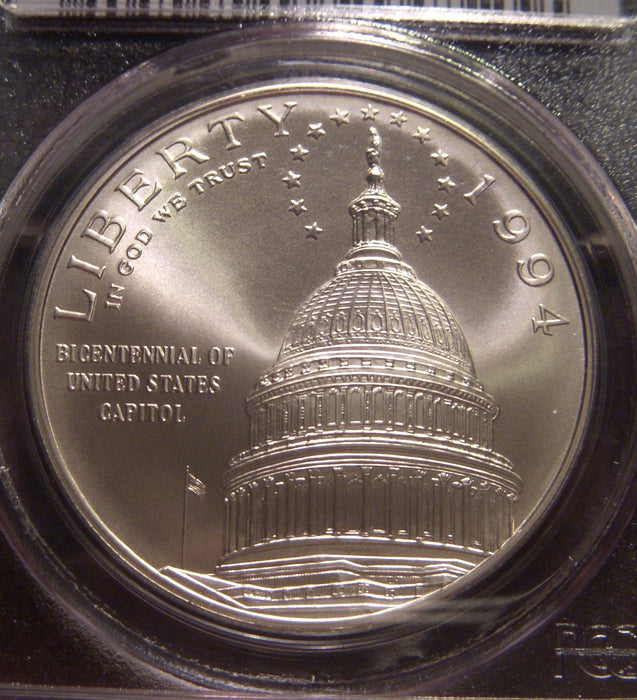 1994-D Capital Uncirculated Silver Dollar - PCGS MS 69