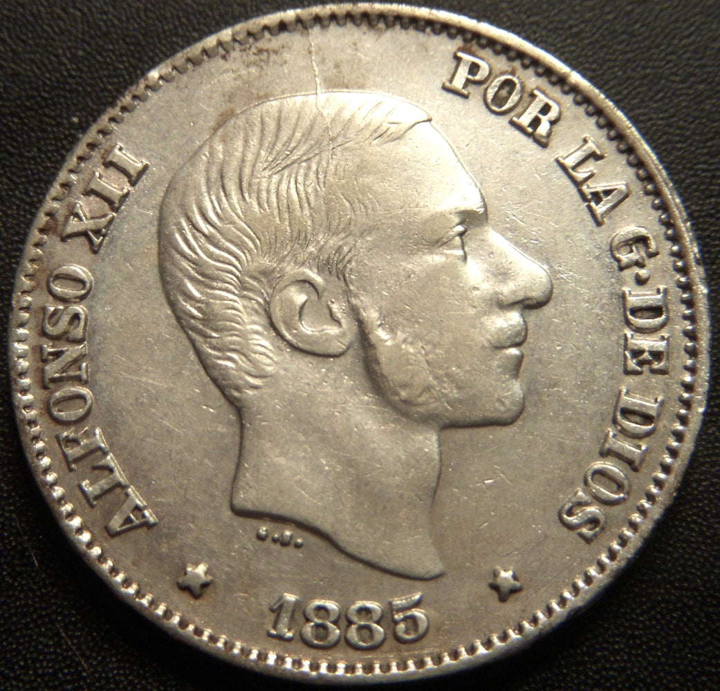 1885 50 Centavos - Philippines