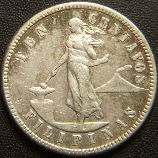 1904-S 10 Centavos - Philippines