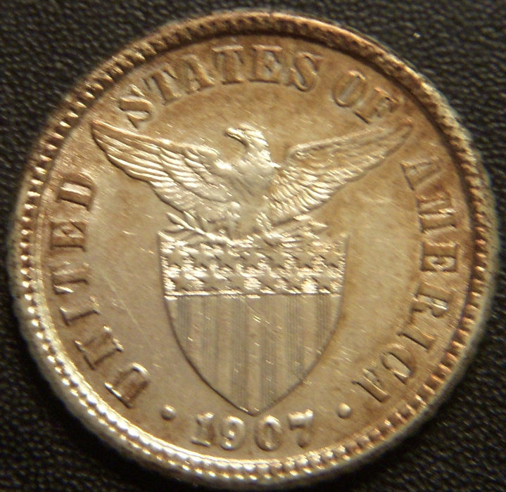 1907 10 Centavos - Philippines