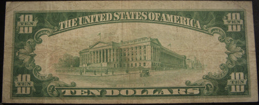 1929 $10 National Bank Note - Muncie, IN Bank# 2234