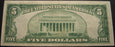 1928A (4) $5 Federal Reserve Note - FR# 1951D* STAR Note