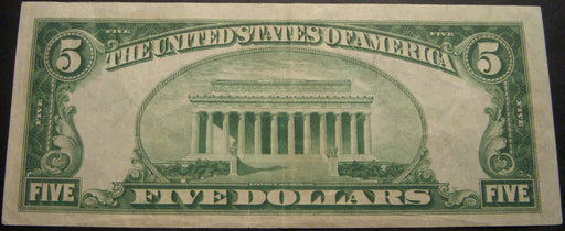 1928A (4) $5 Federal Reserve Note - FR# 1951D* STAR Note
