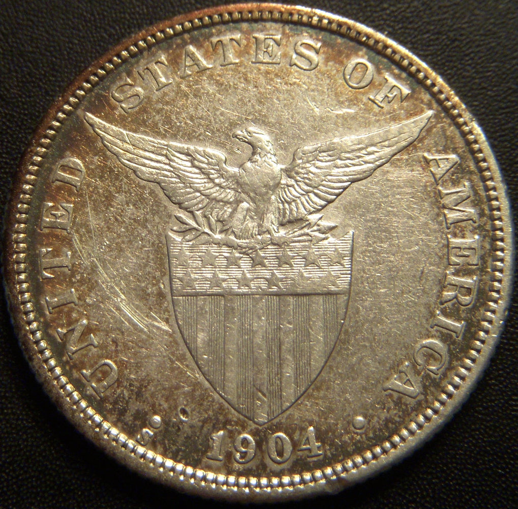 1904-S 50 Centavos - Philippines