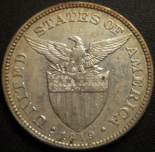 1919-S 50 Centavos - Philippines