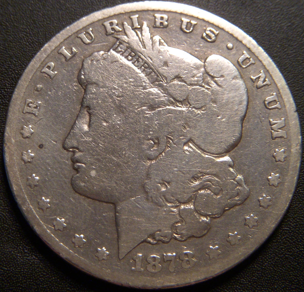 1878-CC Morgan Dollar