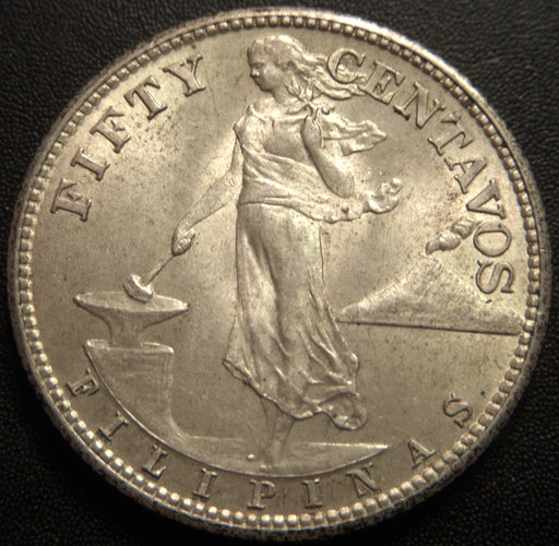 1945-S 50 Centavos - Philippines