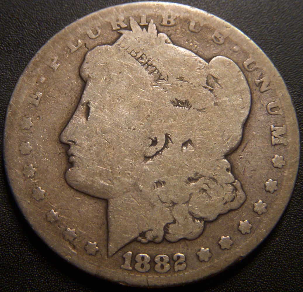 1882-CC Morgan Dollar