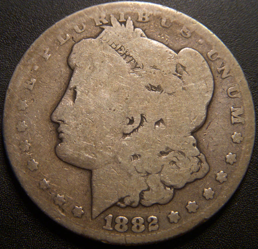 1882-CC Morgan Dollar