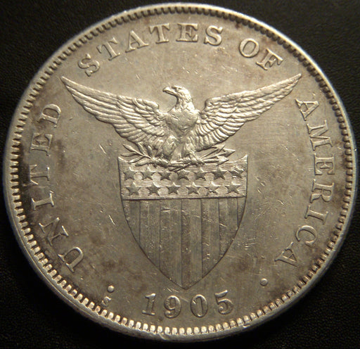 1905-S One Peso - Philippines