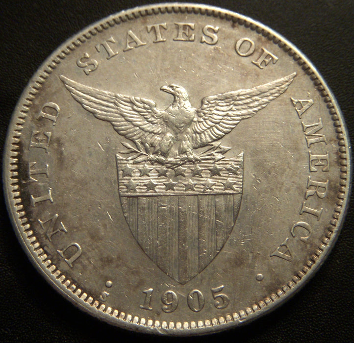 1905-S One Peso - Philippines