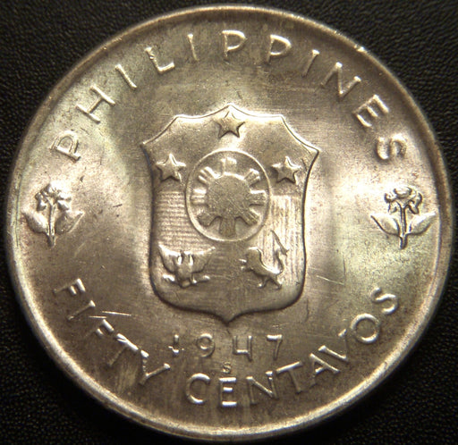 1947-S 50 Centavos - Philippines