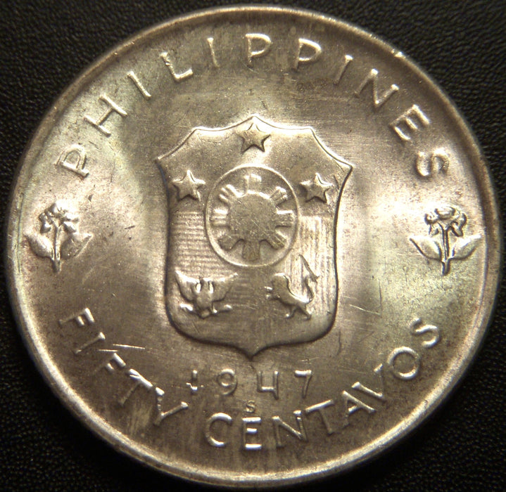 1947-S 50 Centavos - Philippines