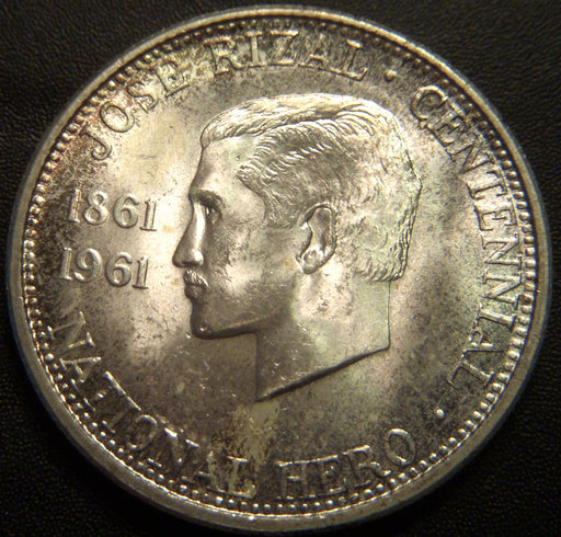 1961 Half Peso - Philippines