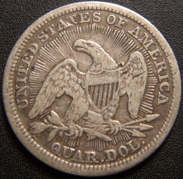 1853 Seated Quarter - Fine
