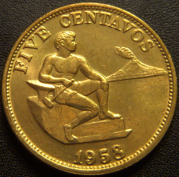 1958 5 Centavos - Philippines