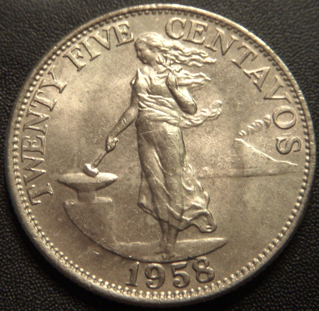 1958 25 Centavos - Philippines