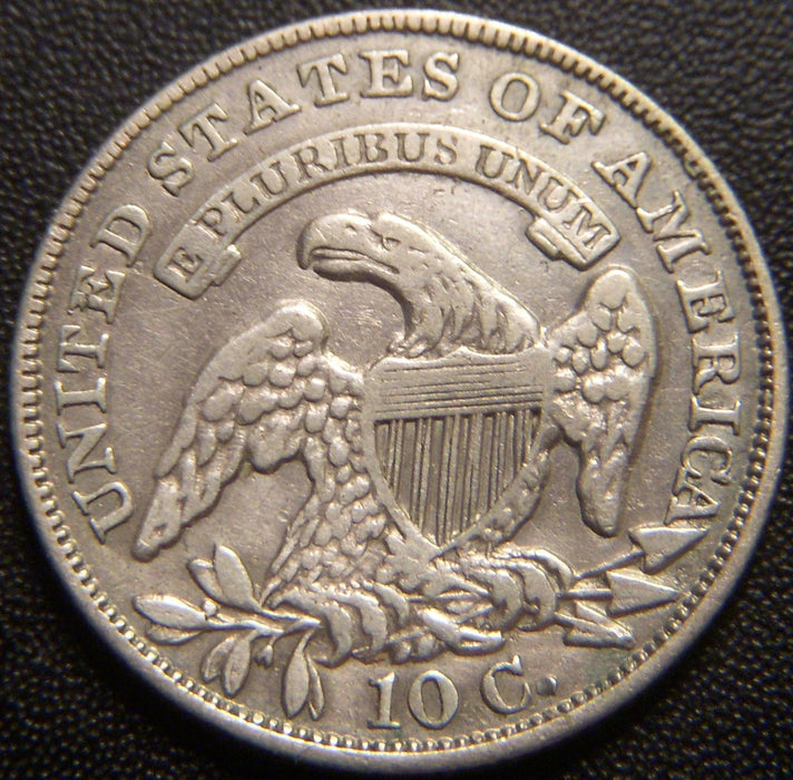 1834 Bust Dime - Large 4 Very Fine