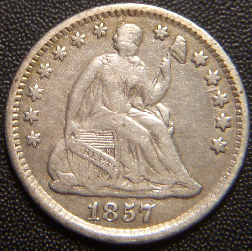 1857 Seated Half Dime - Fine