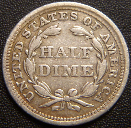 1857 Seated Half Dime - Fine