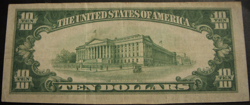 1929 $10 National Bank Note - Huntington, IN Bank# 8929