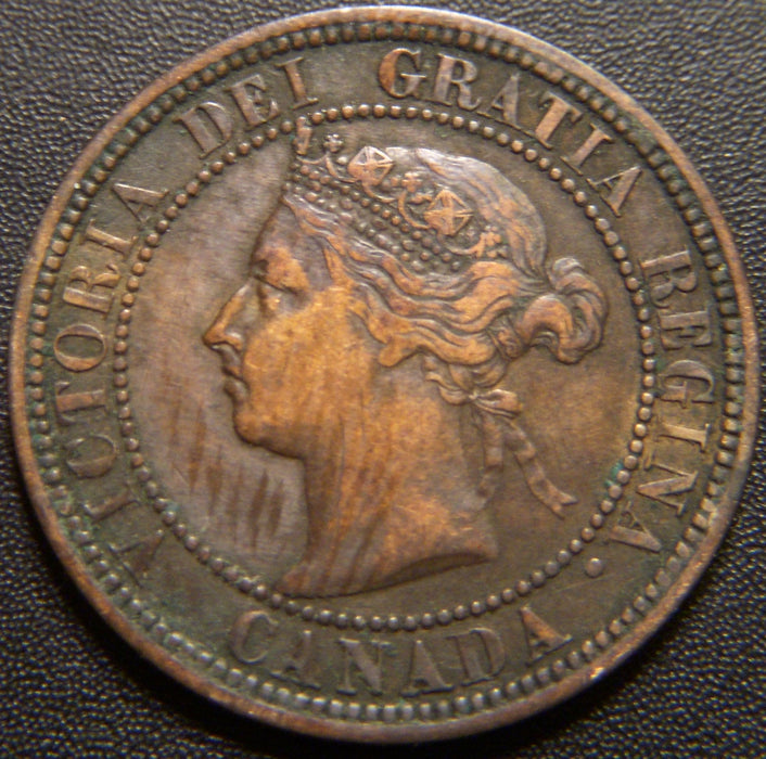 1882H Canadian Large Cent - Very Fine