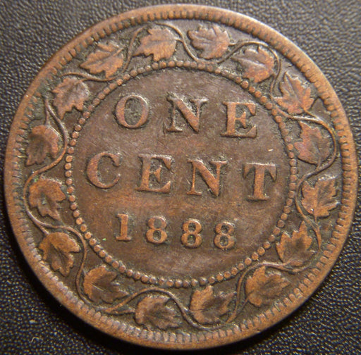 1888 Canadian Large Cent - Fine